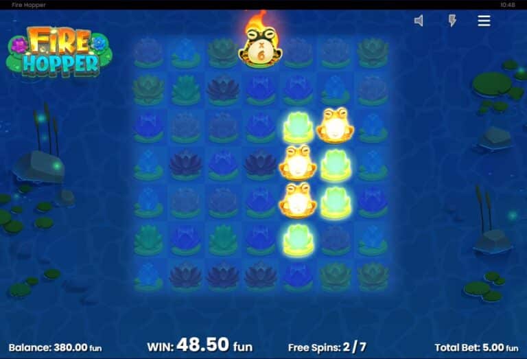 Screenshot 3 van Fire Hopper